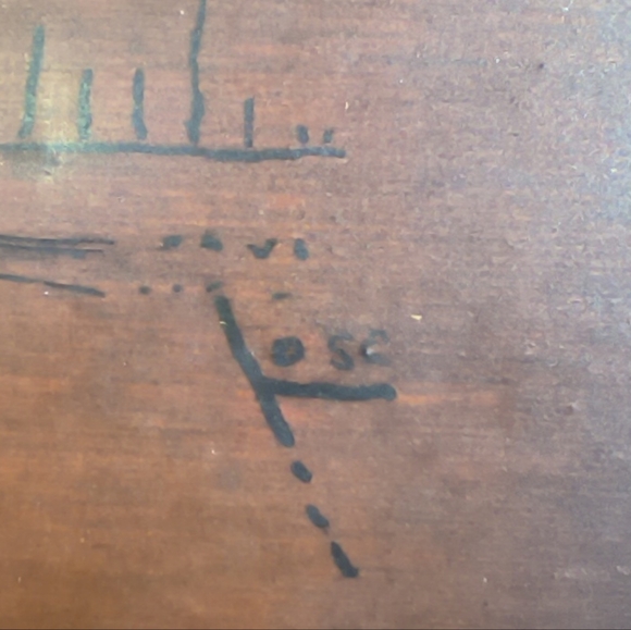 Vintage Wooden School Purse* Lunch Box - Picture 11 of 11